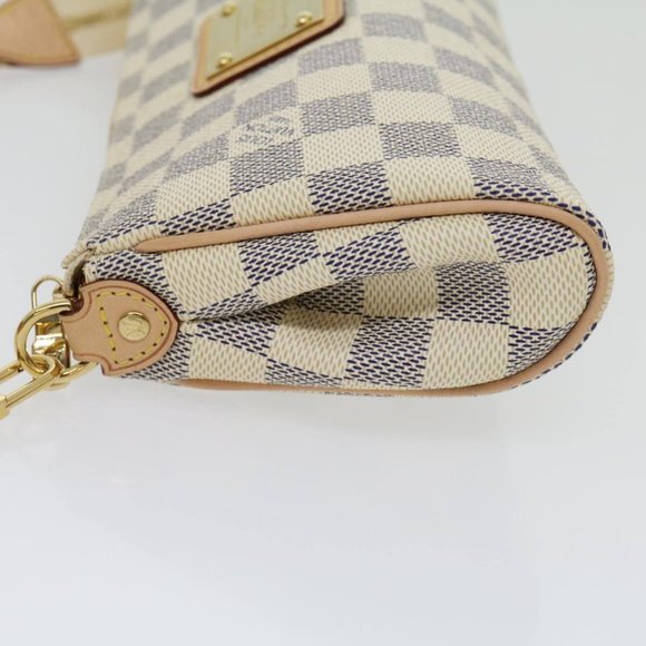 Damier Azur Eva 2Way Shoulder Hand Pouch - Picture 3 of 11